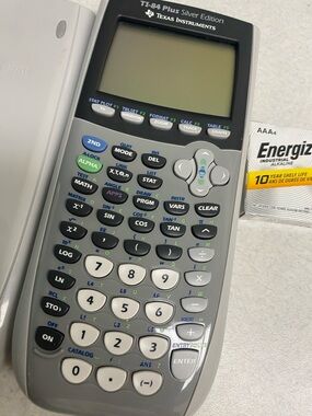 Texas Instruments TI84 Plus Silver edition Graphing Calculator TI-84